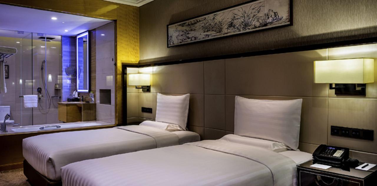 Pullman Qingdao Ziyue Hotel Exterior foto