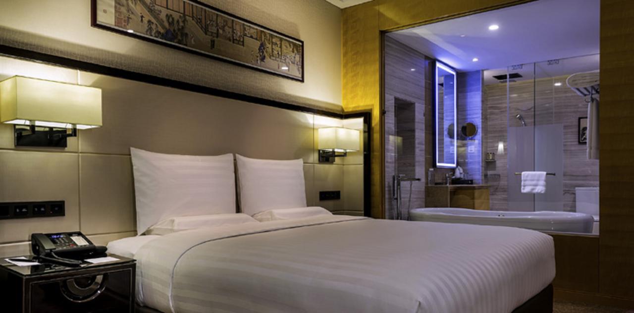 Pullman Qingdao Ziyue Hotel Exterior foto