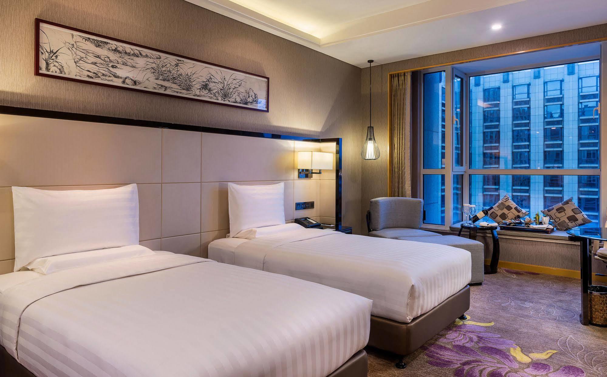 Pullman Qingdao Ziyue Hotel Exterior foto